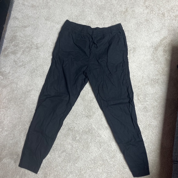 Black Linen Pants - Picture 2 of 3